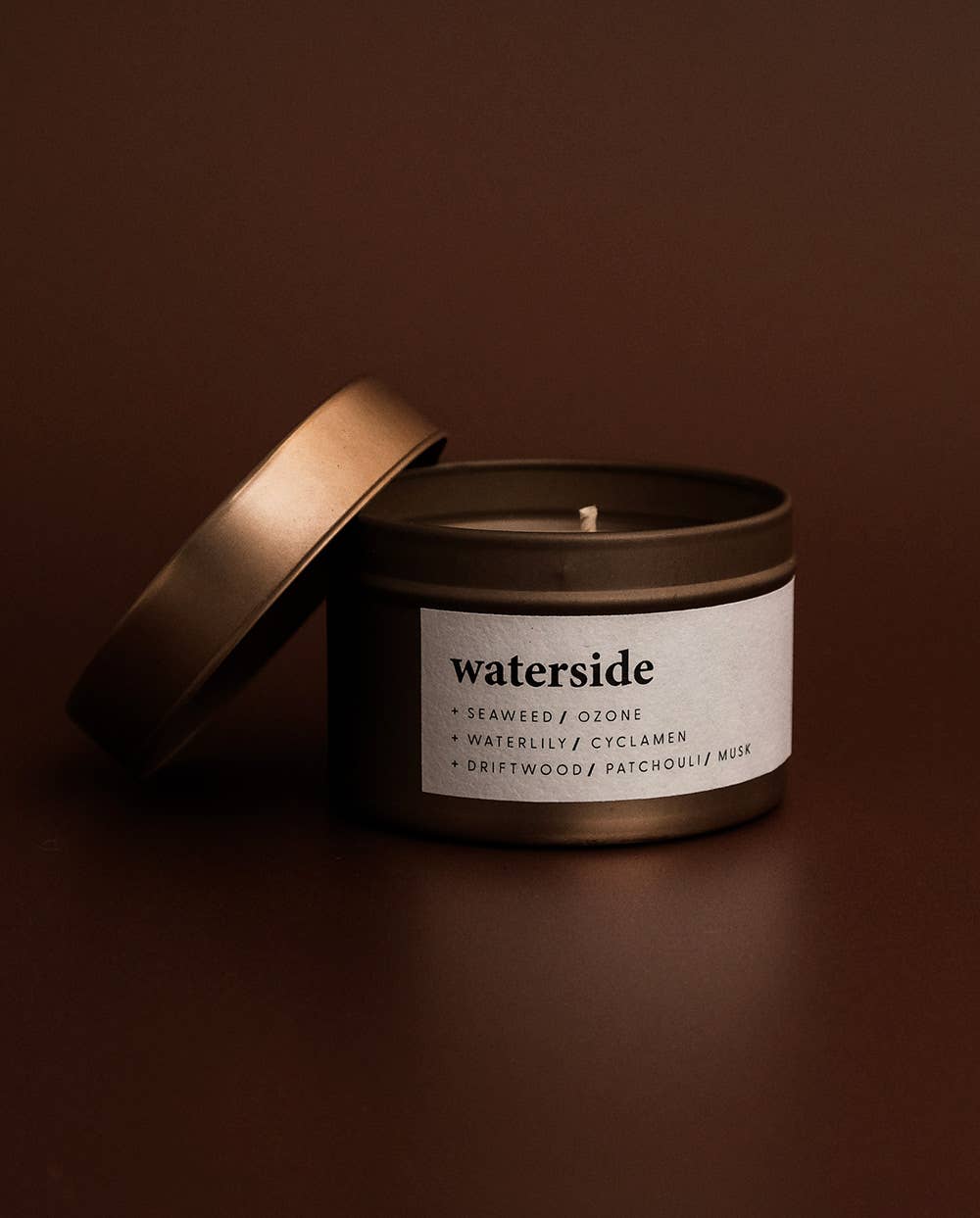 Keynvor Candle Co - Waterside 90g Rose Gold Nook Tin