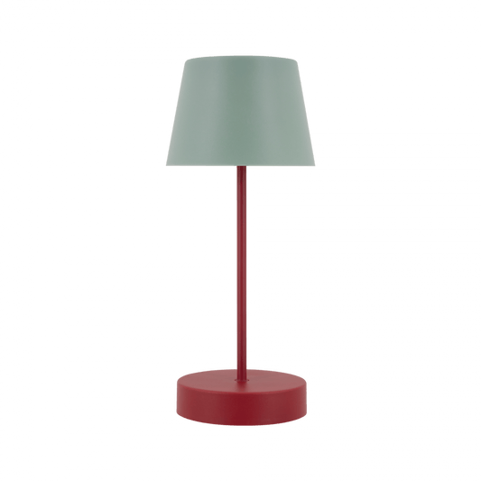 Oscar Cosy Table Lamp red and mint