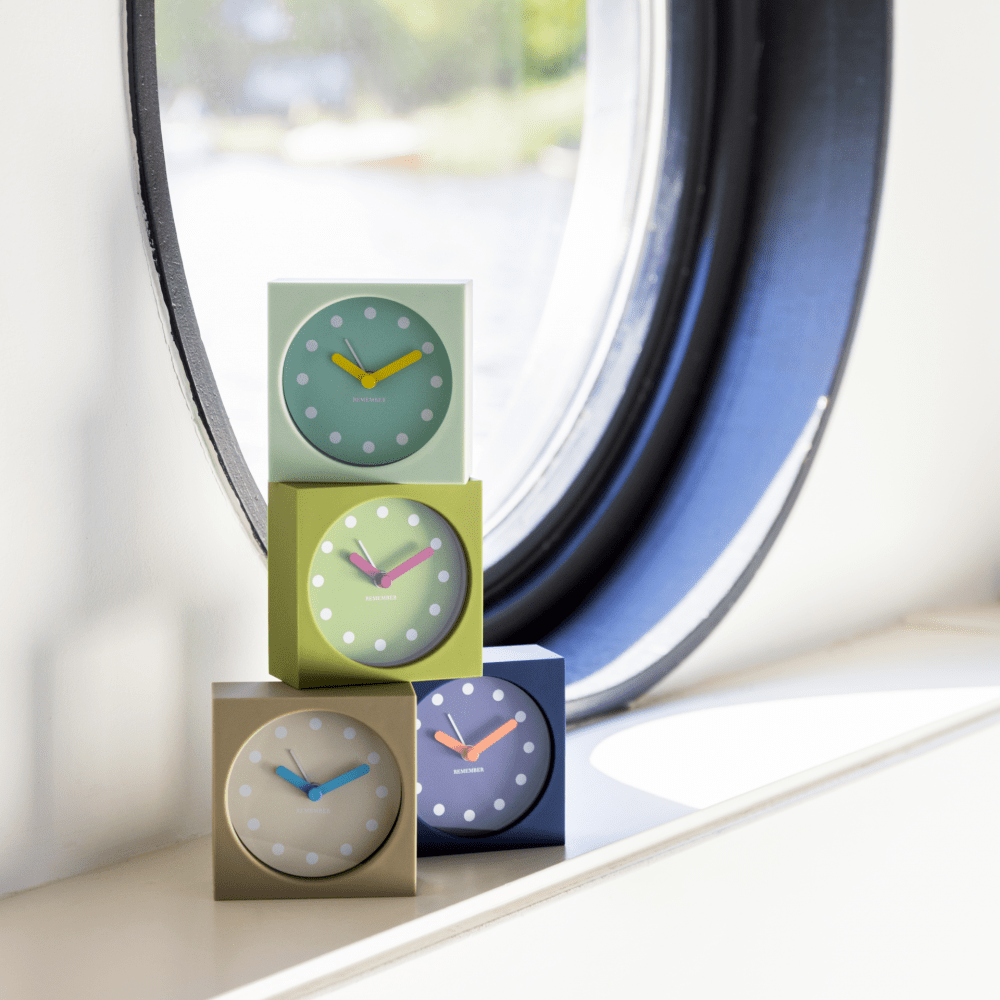 Table Clock With Alarm 'Midnight'