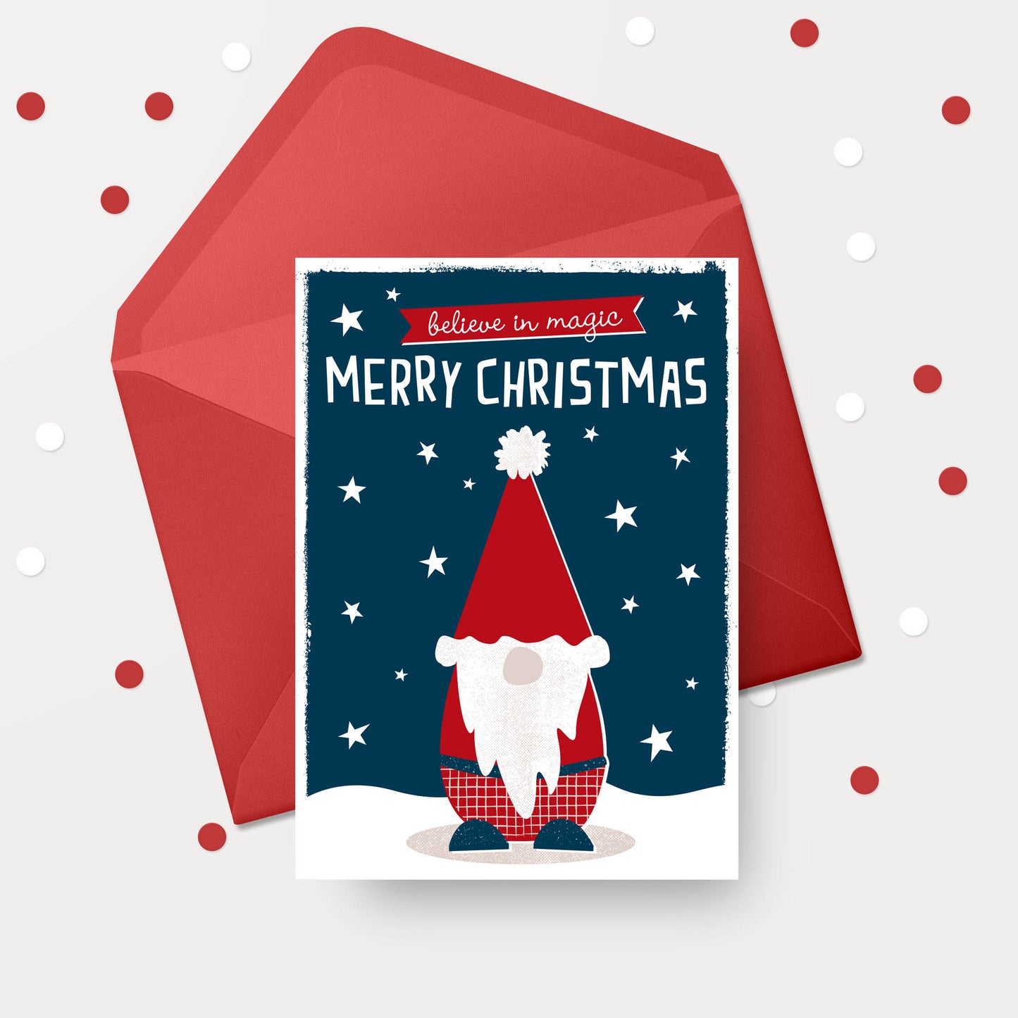 Believe in Magic Christmas Card