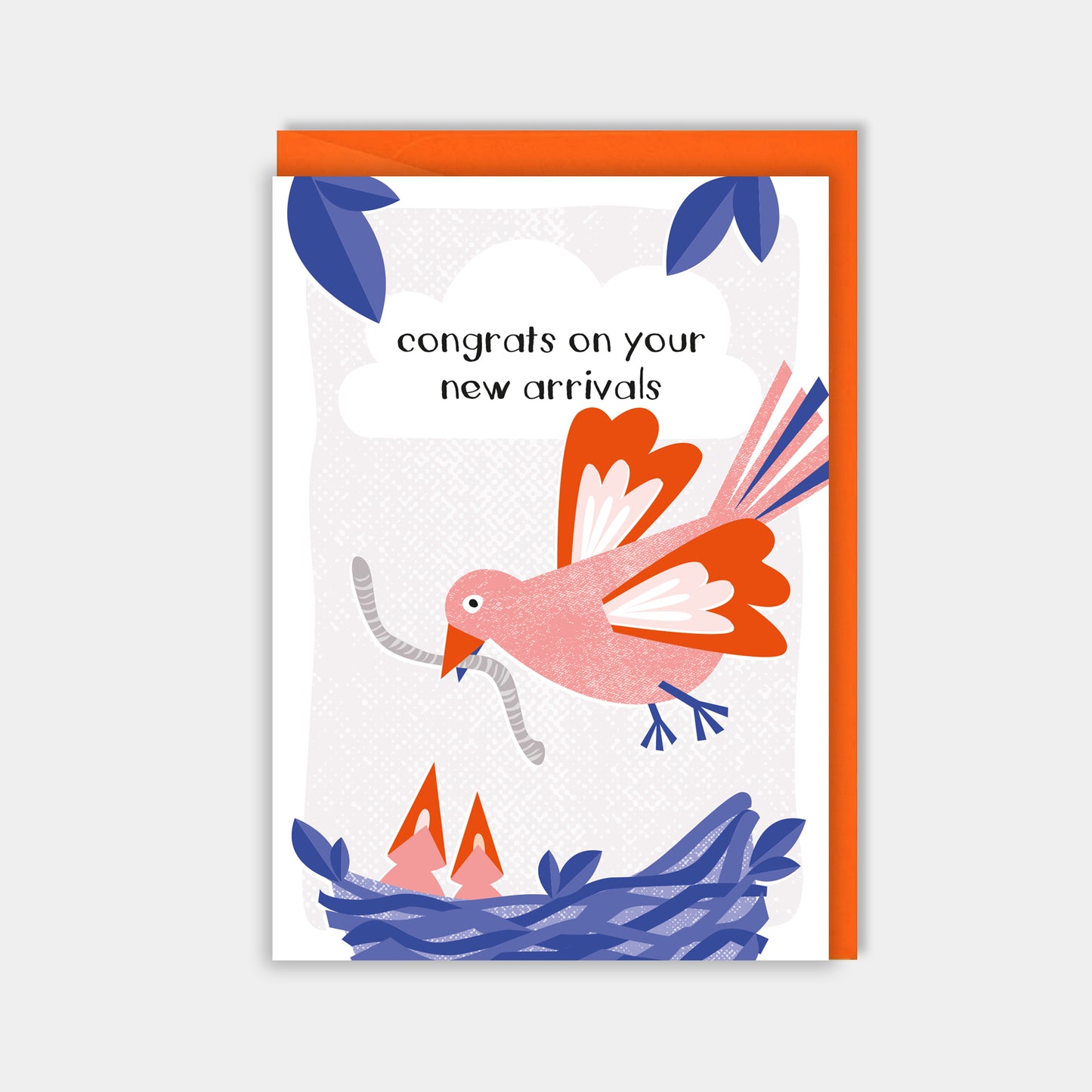 Twin Birth Card - Congrats On Your New Arrivals