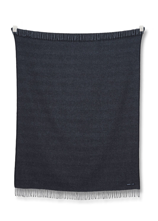 Herringbone Onyx Throw