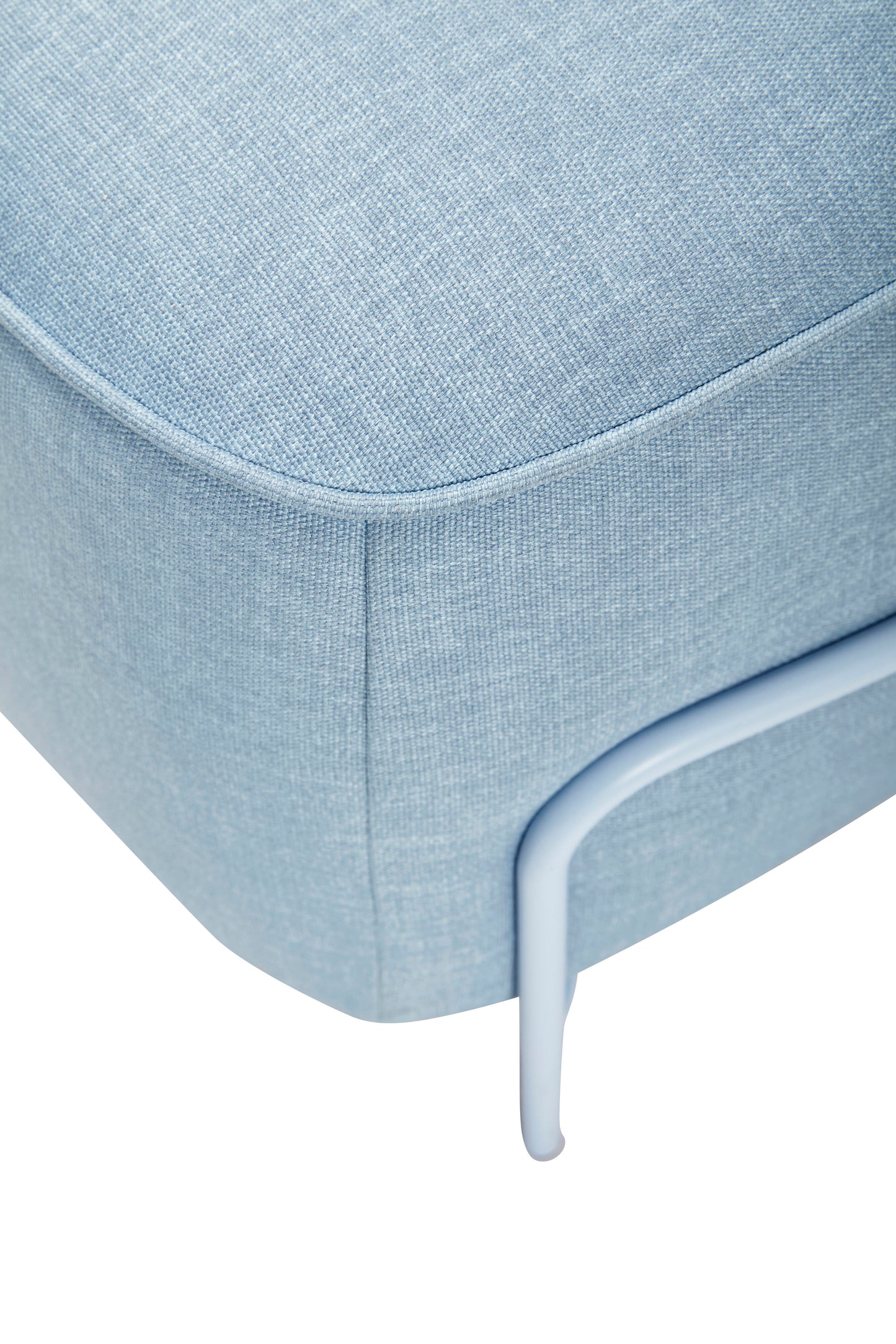 HUBSCH Carry Pouffe Light blue