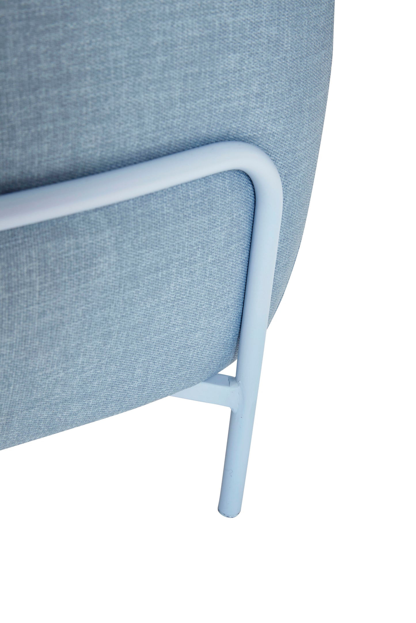 HUBSCH Carry Pouffe Light blue
