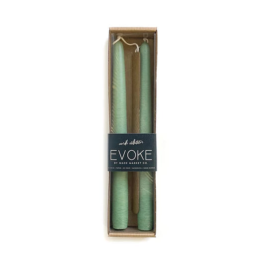 Tapered Candles Green Tall