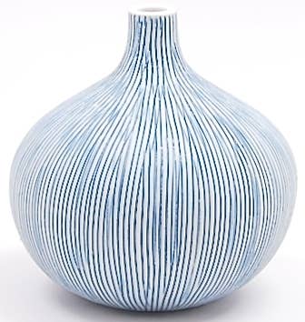 524W27 CONGO TINY L - WO 27 Porcelain bud vase
