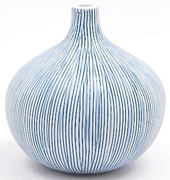 524W27 CONGO TINY L - WO 27 Porcelain bud vase