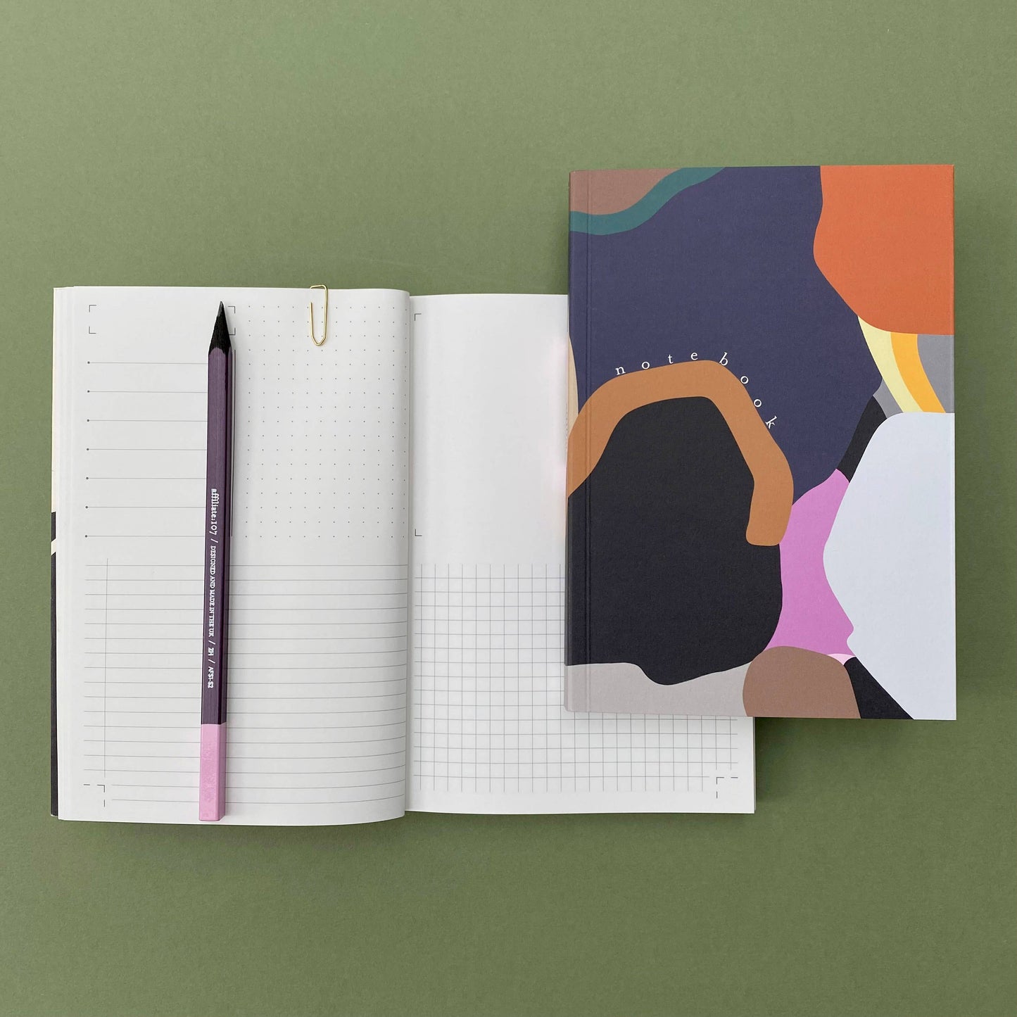 affiliate:107 ‘Palette’ Multifunctional Notebook