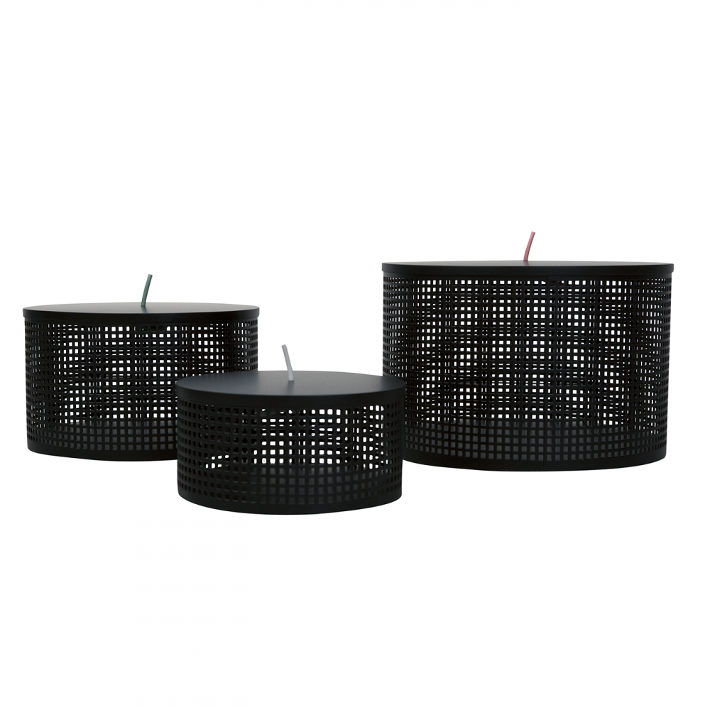 Metal Storage Box Small Black BOITE