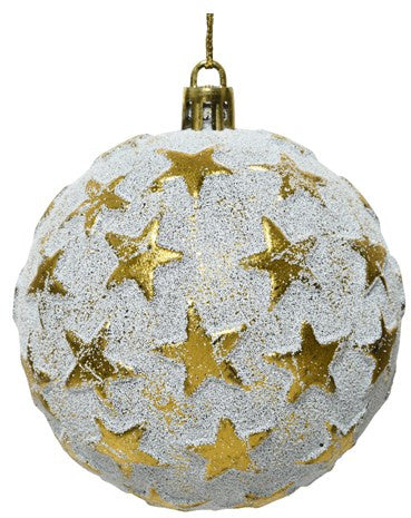 Antique Star Bauble, 8cm