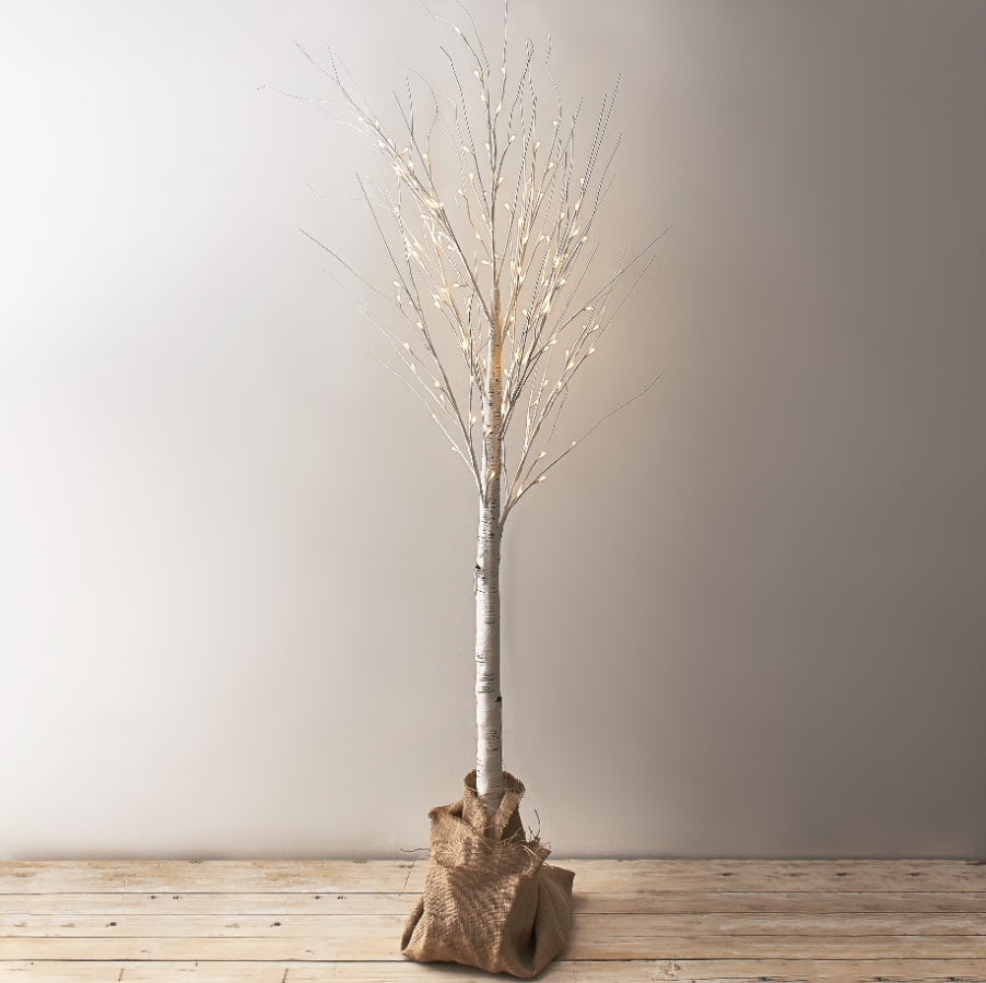 LED White Birch Tree, 120cm