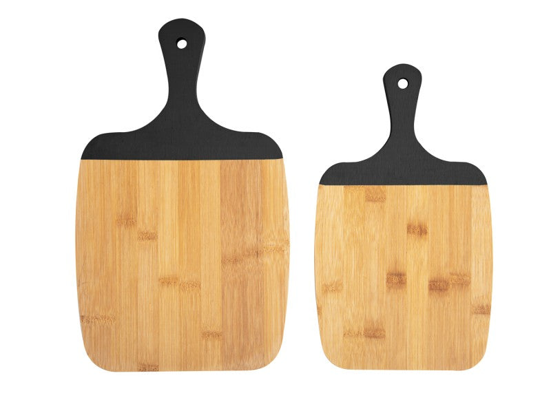 Bamboo Chopping Boards set of Two Black