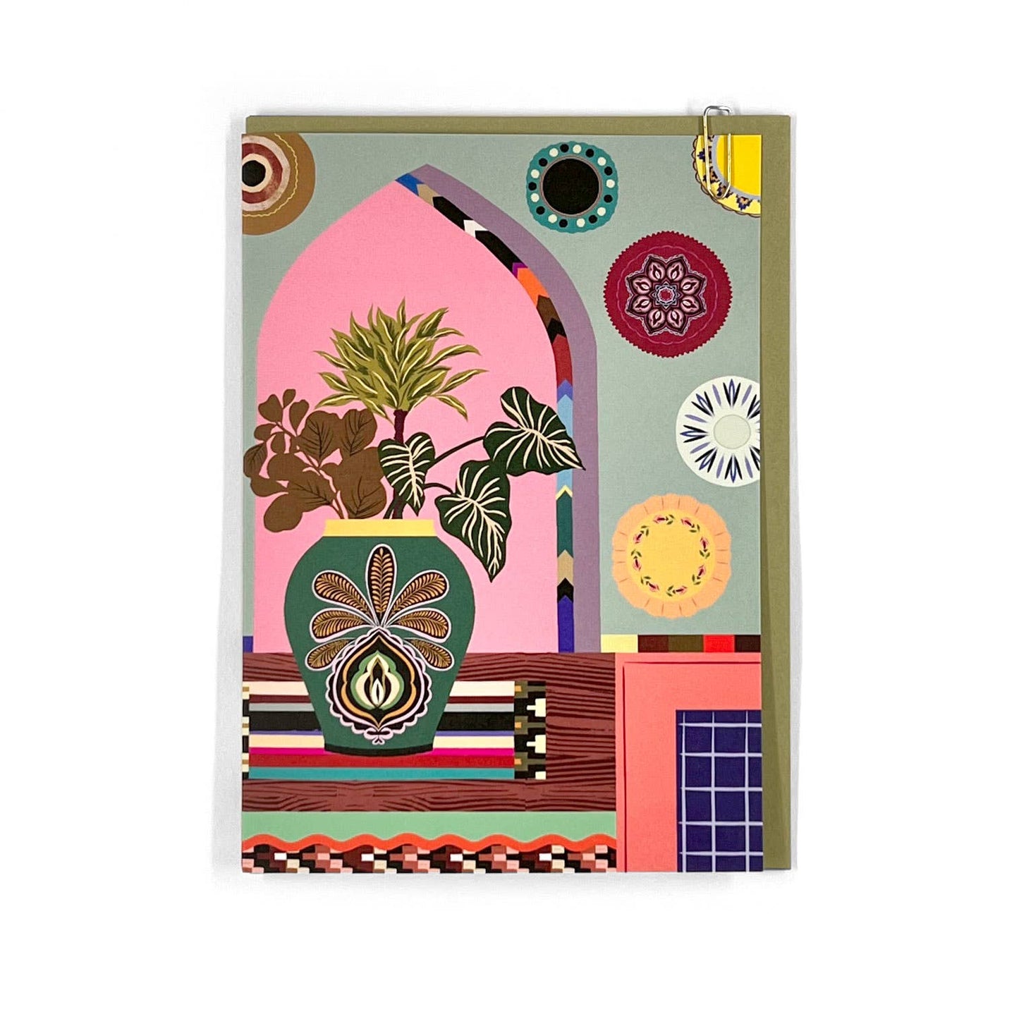 Lifestyle II ‘Plates’ Greeting Card