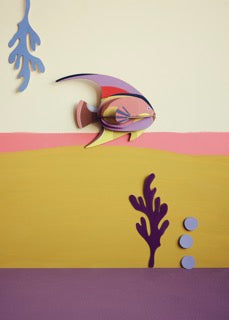 Blackcap Fish 3D wall decor