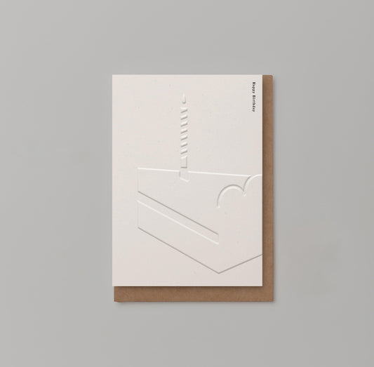 Happy Birthday Cake Card