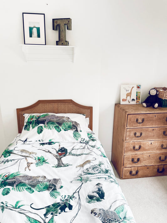 Jungle Massive Single Bed Duvet and Pillow Set