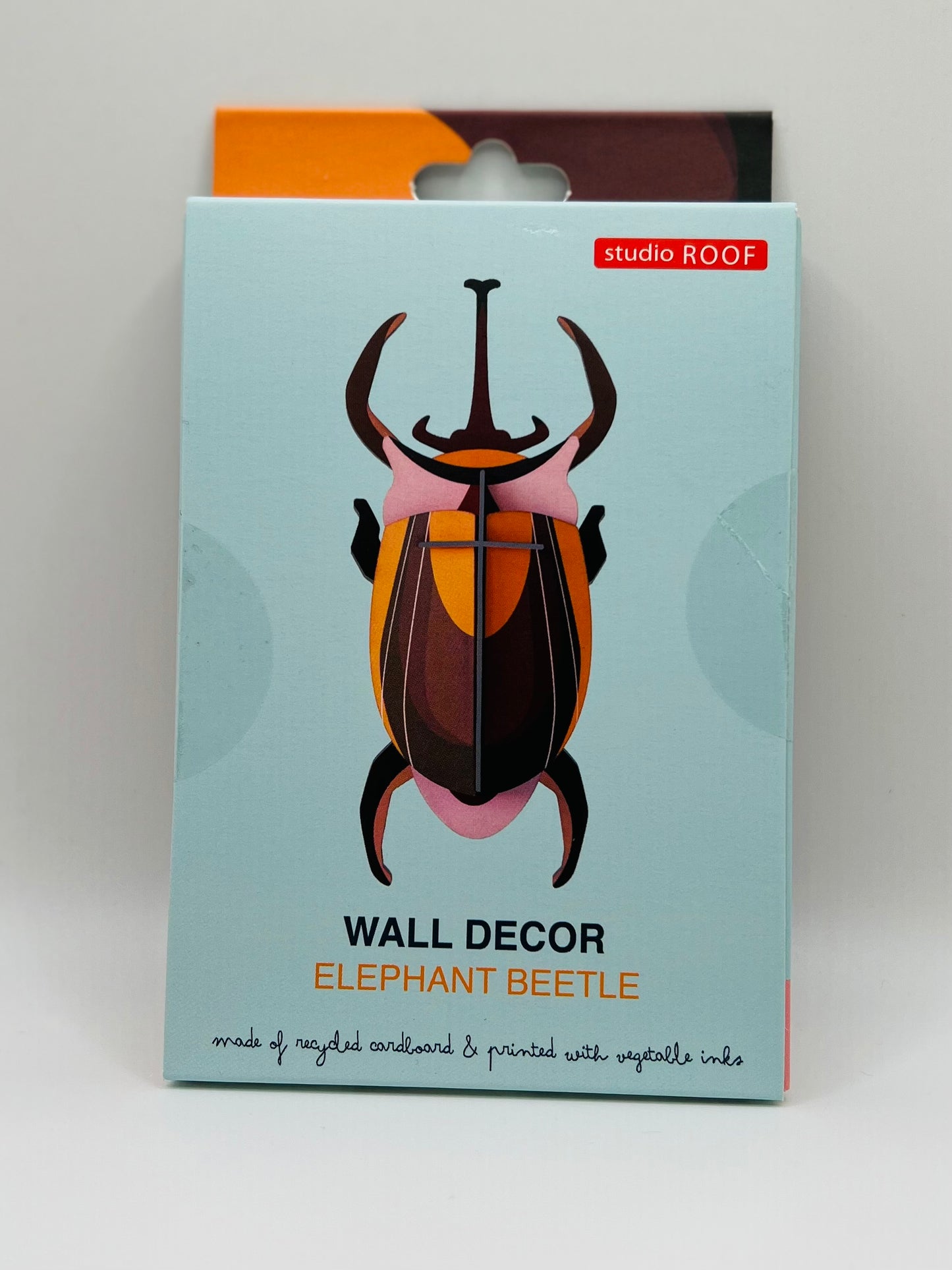 Elephant Beetle 3D wall decoration