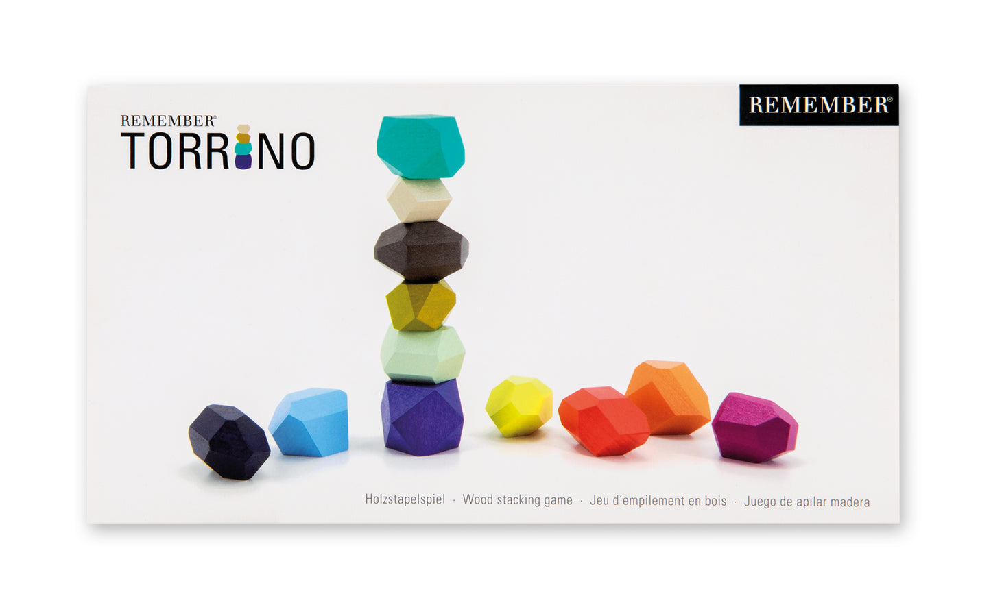 'Torrino' Wooden stacking blocks
