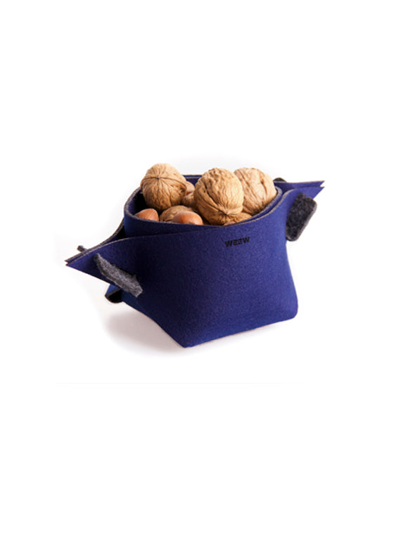 Lotus Desk Organiser - Blue