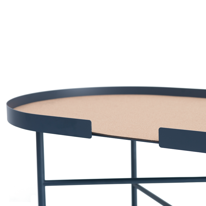 BIG HUG COFFEE TABLE OVAL DesignBite - midnight blue (ex-display)