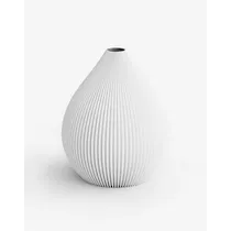 ‘BALLOON’ Vase in Cotton White Medium