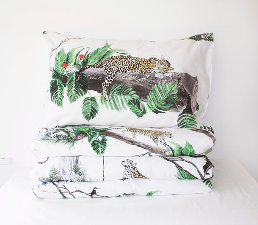 Jungle Massive Single Bed Duvet and Pillow Set