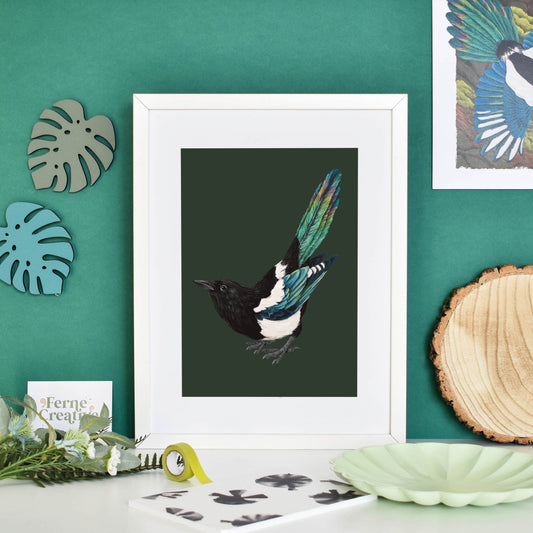 Magpie Art Print2